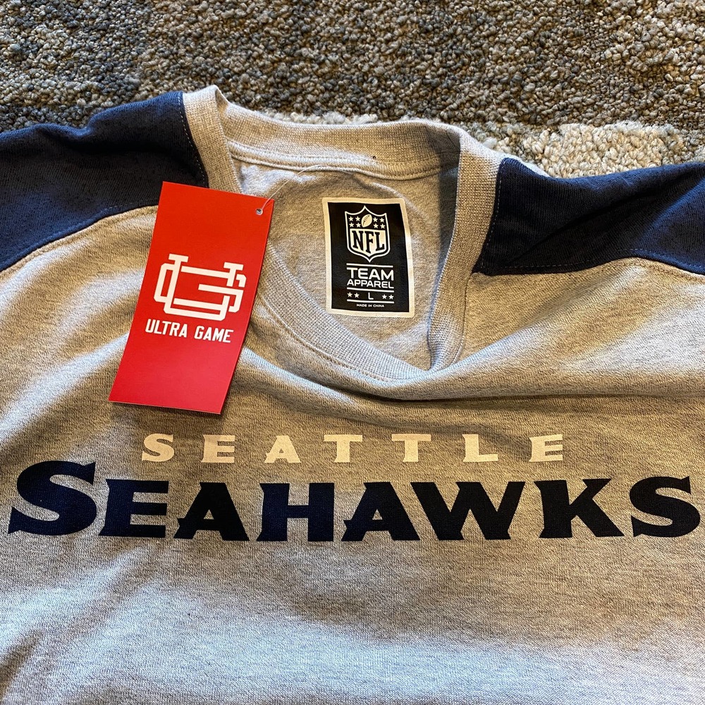 NFL Apparel NFL Seattle Seahawks T-Shirt NEW Men's Large - Picture 4 of 6